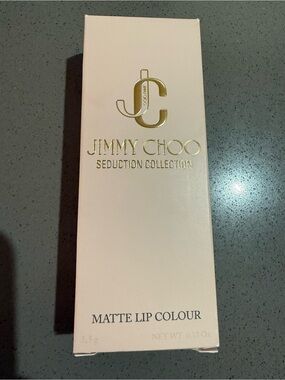 Jimmy Choo Matte Lip Colour — Seduction Collection 013 Red Attraction